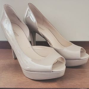 Nine West Nude High Heel Shoe